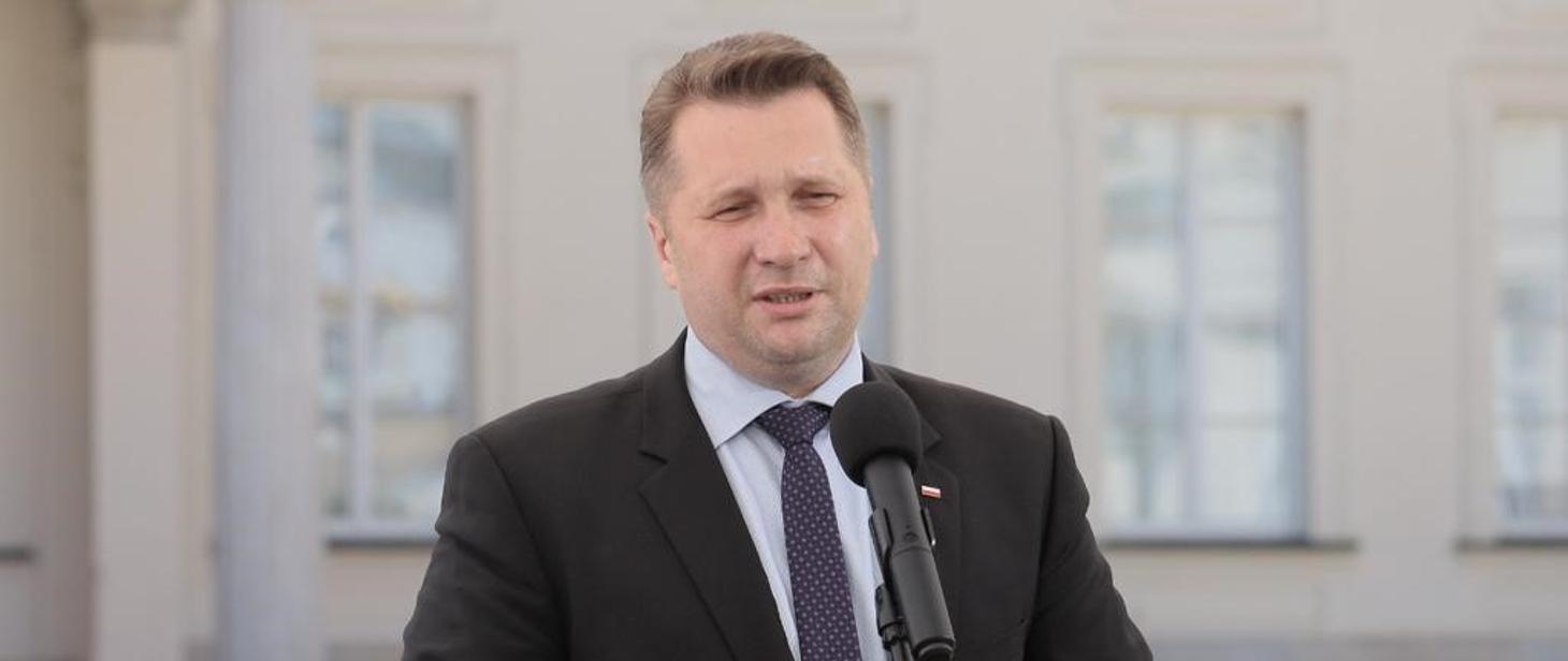 Minister Edukacji i Nauki Przemysław Czarnek